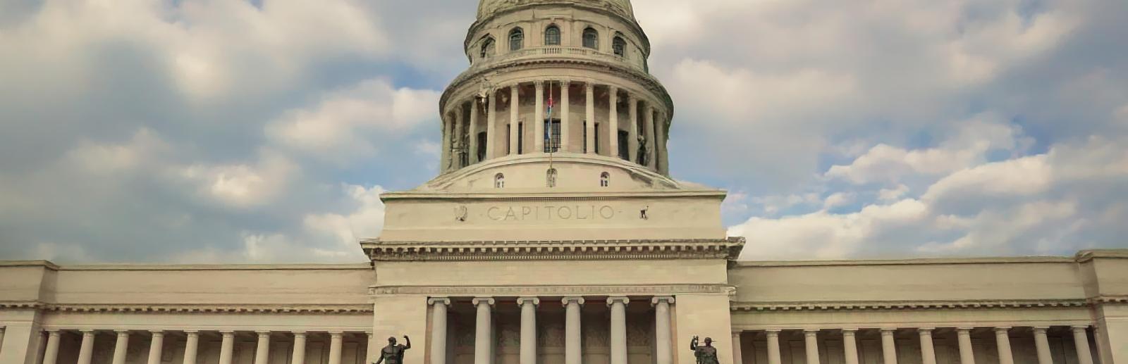 Capitolio de la Habana, sede de la Asamblea Nacional del Poder Popular de Cuba